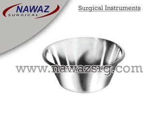 Bol rond 400 mm x 150 mm en acier inoxydable de qualité supérieure Produit de vente chaude Instruments de stérilisation chirurgicale personnalisés - Product Image 2