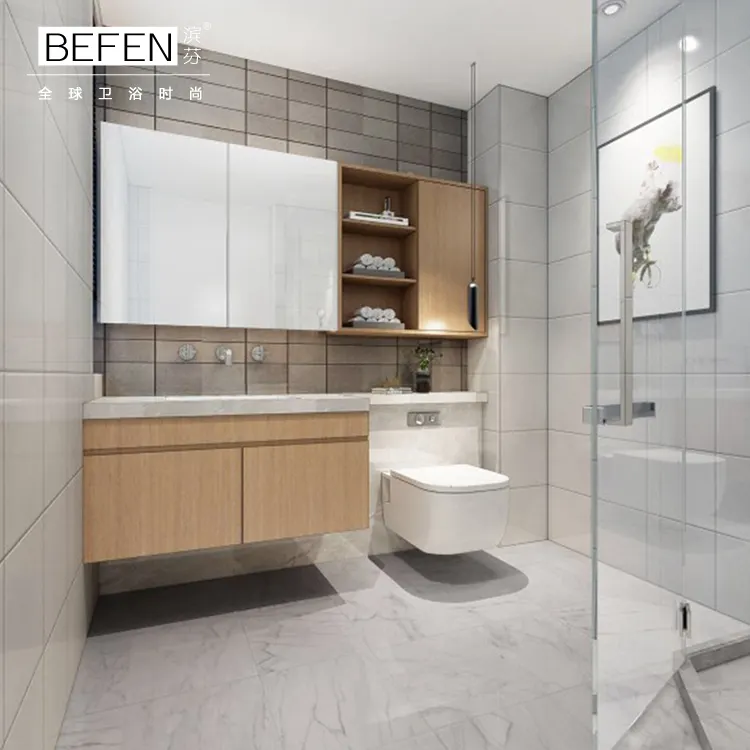 Luxe chine fabricant ensemble complet personnalisé salle de bain design