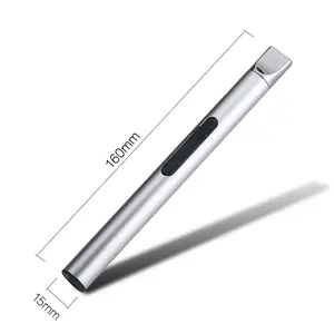 2018 New BBQ Arc Pulse Lighter Metal Electric Candle Lighter Rechargeable Electronic USB Lighter For Kitchen Gas Stove Flameless