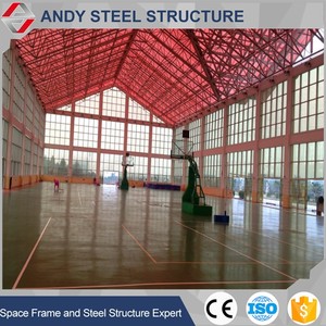pulvérisation peinture à faible en acier <span class=keywords><strong>au</strong></span> carbone espace structure en treillis toit couvrant pour terrain de <span class=keywords><strong>badminton</strong></span> - Product Image 5