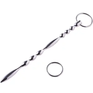 Mainan seks steker penis besar tebal logam 9.8*200mm - Product Image 1