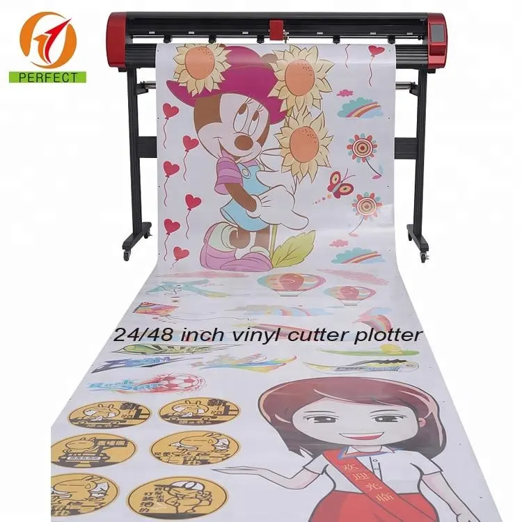 24 "/48" đường viền sticker vinyl cutter máy cắt decal