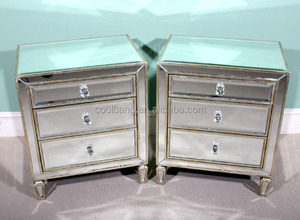 Chất Lượng Cao Phòng Ngủ Nhân Đôi Đầu Giường Bảng Tủ Với Ngăn Kéo - Product Image 6