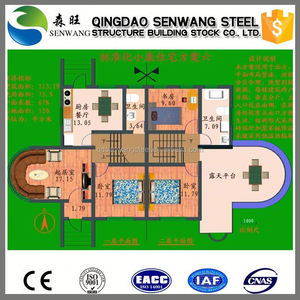 More cheap 100 mm eps sandwich panel prefab housing - Product Image 1
