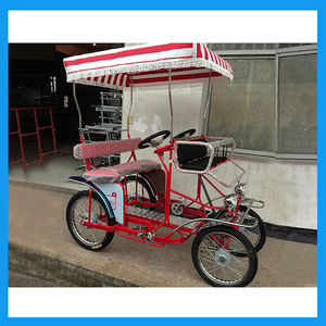 Pedal de la Bicicleta De 4 Ruedas De Bicicleta Tándem para Moto de Paseo - Product Image 1