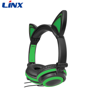 高品質のモダンなデザインのマシンスポーツ猫耳ヘッドフォンmp3プレーヤー - Product Image 3