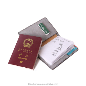Custom Cow Leather Card Case Passport Holder - Product Image 5