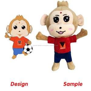 Animales <span class=keywords><strong>de</strong></span> zoológico personalizado mono <span class=keywords><strong>de</strong></span> peluche <span class=keywords><strong>de</strong></span> juguete para el bebé - Product Image 2