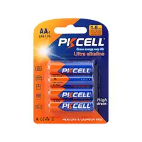PKCELL - Non Rechargeable Ultra Alkaline Battery, 1.5V, LR6