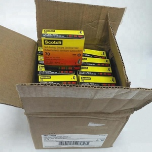 <span class=keywords><strong>Cinta</strong></span> Aislante Eléctrica <span class=keywords><strong>de</strong></span> Silicona Autoadhesiva <span class=keywords><strong>3M</strong></span> 70 - Product Image 6
