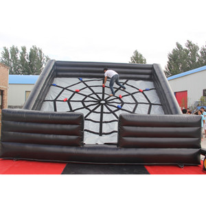 inflatable spider craw game inflatable climbing wall game Inflatable competitive game for sale