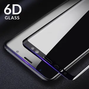 2018 Baru 3D Melengkung Penuh Cover Premium Tempered Glass untuk Samsung S9 Plus S9 Pelindung Layar Film Pelindung