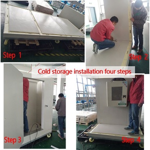 Chambre froide industrielle Fresno Fresh Steph Curry avec compresseur TECUMSEH, écologique, 220v-380V, utilisée pour le stockage à froid des feuilles de bananier, ferme - Product Image 4