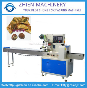 ZE-250D pillow horizontal máquina de embalaje bolsa de golosinas, Cookies, Ciruelas - Product Image 1