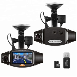 2.7 ''Đầy Đủ 720 p Chiếu Hậu Xe Gps Tracker Car Recorder Vehicle Blackbox Dvr Kép Máy Ảnh - Product Image 1