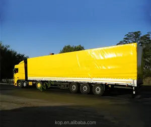 Material für Plane Hoch leistungs Blue Tarp Material 0,55mm PVC Plane Material LKW Plane PVC beschichtete Poly Planen - Product Image 3