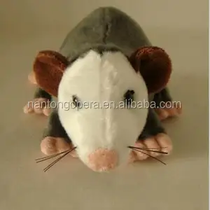 Quà Tặng Tay Làm Tan Mềm Động Vật Plush Opossum Đồ Chơi Búp Bê