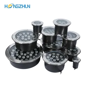 Waterproof IP66 DC12V 9W 1W LED Underground Lamps Warm White Lighting Led Buried Lights Garden Landscape LED Underground Lights