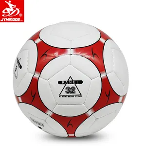 ミニサッカーボール赤白キッズサイズ3バルク