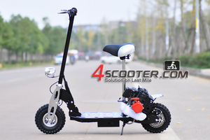 Patinete de gasolina de tres ruedas, Scooter de gasolina de <span class=keywords><strong>49CC</strong></span>, superventas - Product Image 2