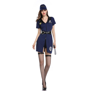 Vestito operato <span class=keywords><strong>da</strong></span> festa set a buon mercato sexy ragazze <span class=keywords><strong>polizia</strong></span> donna ufficiale costume uniforme per adulti - Product Image 5