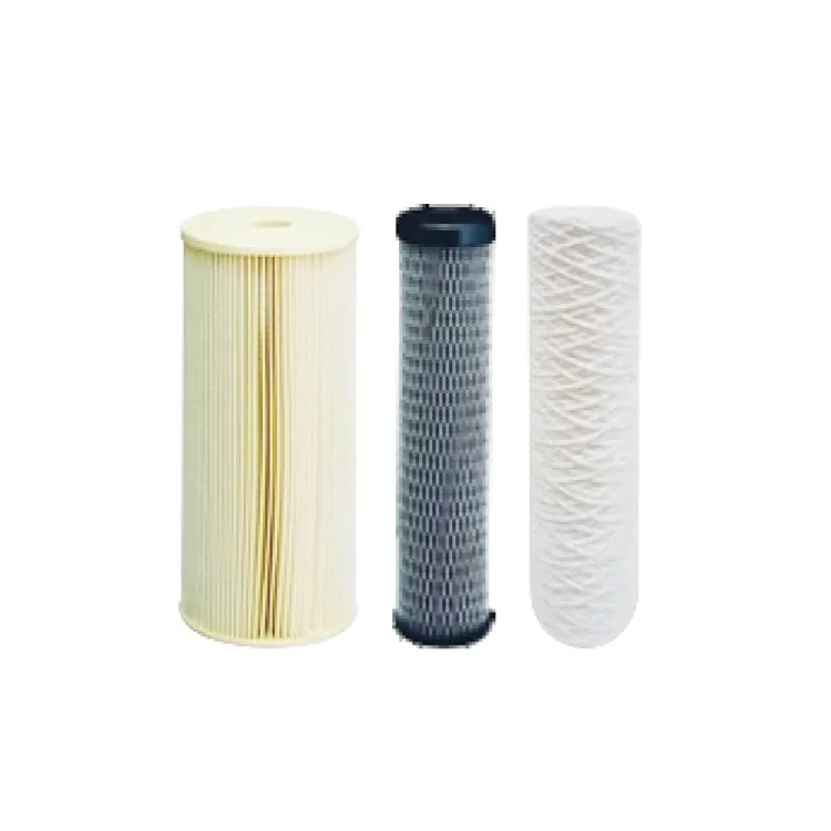 Stainless steel carbon PP material industrial water filter cartridge