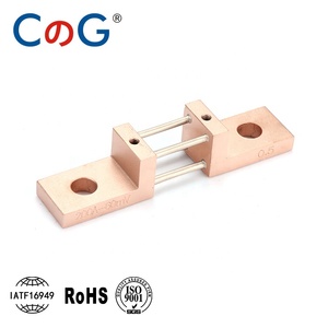 CG din type fl-2d 200A 75mv DC copper shunt resistor for <span class=keywords><strong>the</strong></span> current analog meter - Product Image 1