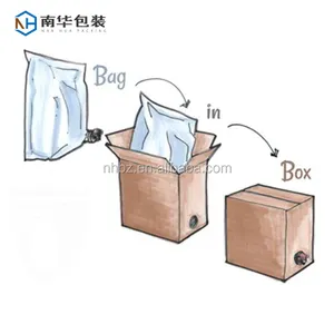 3L olive oil bag in box packaging,plastic bags