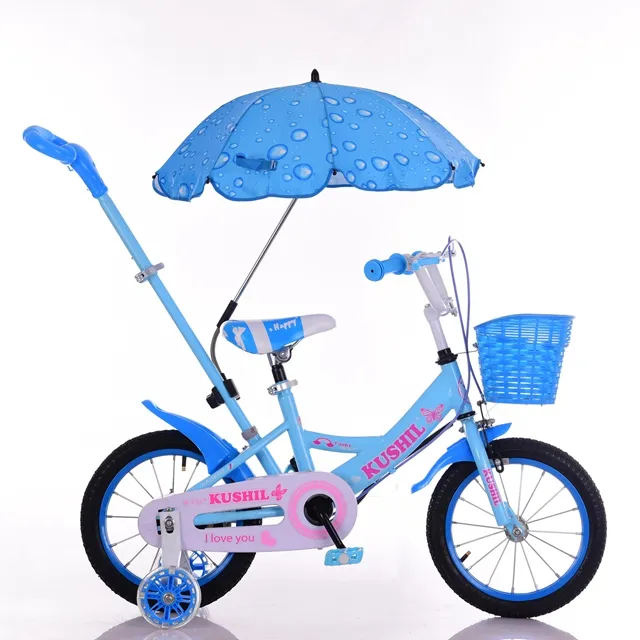 Cheap Price Kids Small Bicycle Bike Trailer for Children with Training Wheel