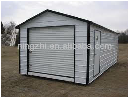 โรงรถแบบพกพาสำหรับสองที่จอดรถและสำเร็จรูปโรงรถราคา - Product Image 4