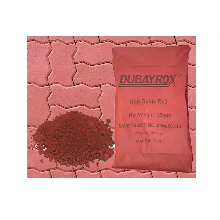 Rot Eisenoxid 110 130 190 Eisenoxid Pigment Hersteller für Beton und Zement