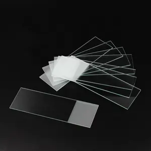 Kualitas Tinggi Penggunaan Lab 7105 Kaca Dipoles Tepi Mikroskop Slide Frosted Microscope Slide Disiapkan