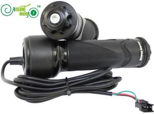 Risunmotor 24/36/48/60/72V phổ điện áp Twist Ebike ga cho <span class=keywords><strong>e</strong></span>-<span class=keywords><strong>bike</strong></span> DIY chuyển đổi bộ phụ tùng Xe đạp điện - Product Image 4