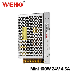 <span class=keywords><strong>MS</strong></span>-<span class=keywords><strong>100</strong></span>-<span class=keywords><strong>24</strong></span> 100W Mini Smps 전원 공급 장치 24V 고효율 기존 AC-DC 스위칭 전원 공급 장치