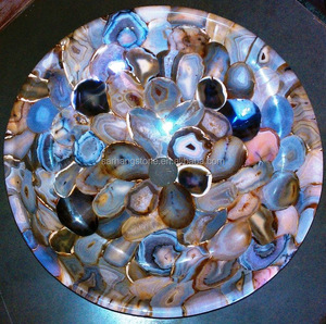 Phiến Đá Mã Não Bán Quý Nhiều Màu Có Đèn Nền Mới 2018 - Product Image 5