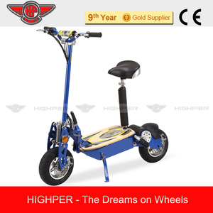 1300w 48v 2 sin cepillo de la rueda scooter eléctrico con asiento hp107e-c - Product Image 1