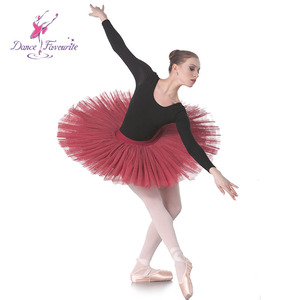 Borgogna di balletto di ballo del tutu del pannello esterno per <span class=keywords><strong>le</strong></span> ragazze e <span class=keywords><strong>le</strong></span> donne pancake <span class=keywords><strong>tutù</strong></span> BLL001-5 - Product Image 1