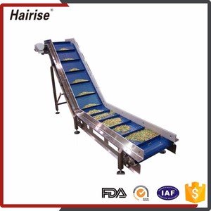 Şişelenmiş Su Dolum Hattı Için eğimli Düz Bant Konveyör - Product Image 5