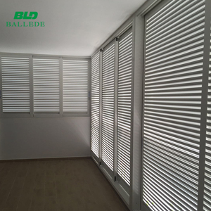 Architettonico regolabile esterno tenda da sole scorrevole in alluminio louvre otturatore - Product Image 2