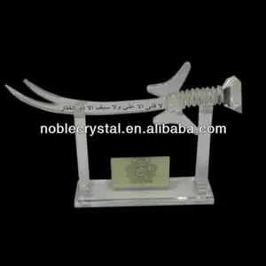 New Design Crystal Arabic Sword as Ramadan