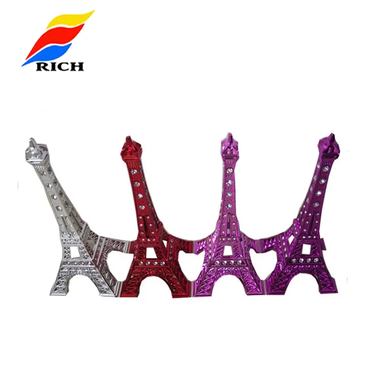 Artículos de regalo de boda personalizados, Metal fundido a presión, Torre Eiffel, decoraciones
