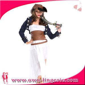 festival <span class=keywords><strong>de</strong></span> la <span class=keywords><strong>mujer</strong></span> pirata vestuario caliente - Product Image 1