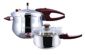 <span class=keywords><strong>Olla</strong></span> a Presión YONGDA, Forma de Tambor, de Acero Inoxidable, Ecológica, para Estufas de Gas e Inducción, con Asa de Madera, Utensilios de Cocina - Product Image 6