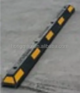 6F Cao Su Wheel Stopper Bãi Đậu Xe Stopper Bãi Đậu Xe Dễ Dàng Phong Cách - Product Image 3