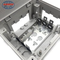 Boîtier de distribution téléphonique ANSHI 30 paires avec serrure à clé COIN, en ABS, pour câbles, module LSA 2/10, pièces télécom ISO9001