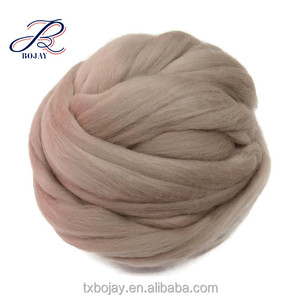 Bojay tricot à la main Super gros fil de laine mérinos 100% fil de laine doux biologique pour fil de couverture tricoté - Product Image 4