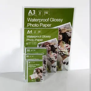 Manufacturing Waterproof Crystal Inkjet a4 High Glossy Photo Paper