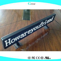 Placa led de desplazamiento programable para exteriores, precio