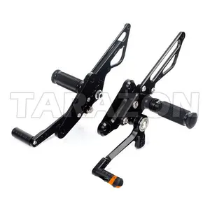 CNC Adjustable Belakang Sepeda Motor Set untuk Suzuki GSX1300R Hayabusa 2008-2012