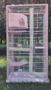 Nouveau Design pas cher fil chat Cage tiré Cage de <span class=keywords><strong>chien</strong></span> / chat Cage - Product Image 6